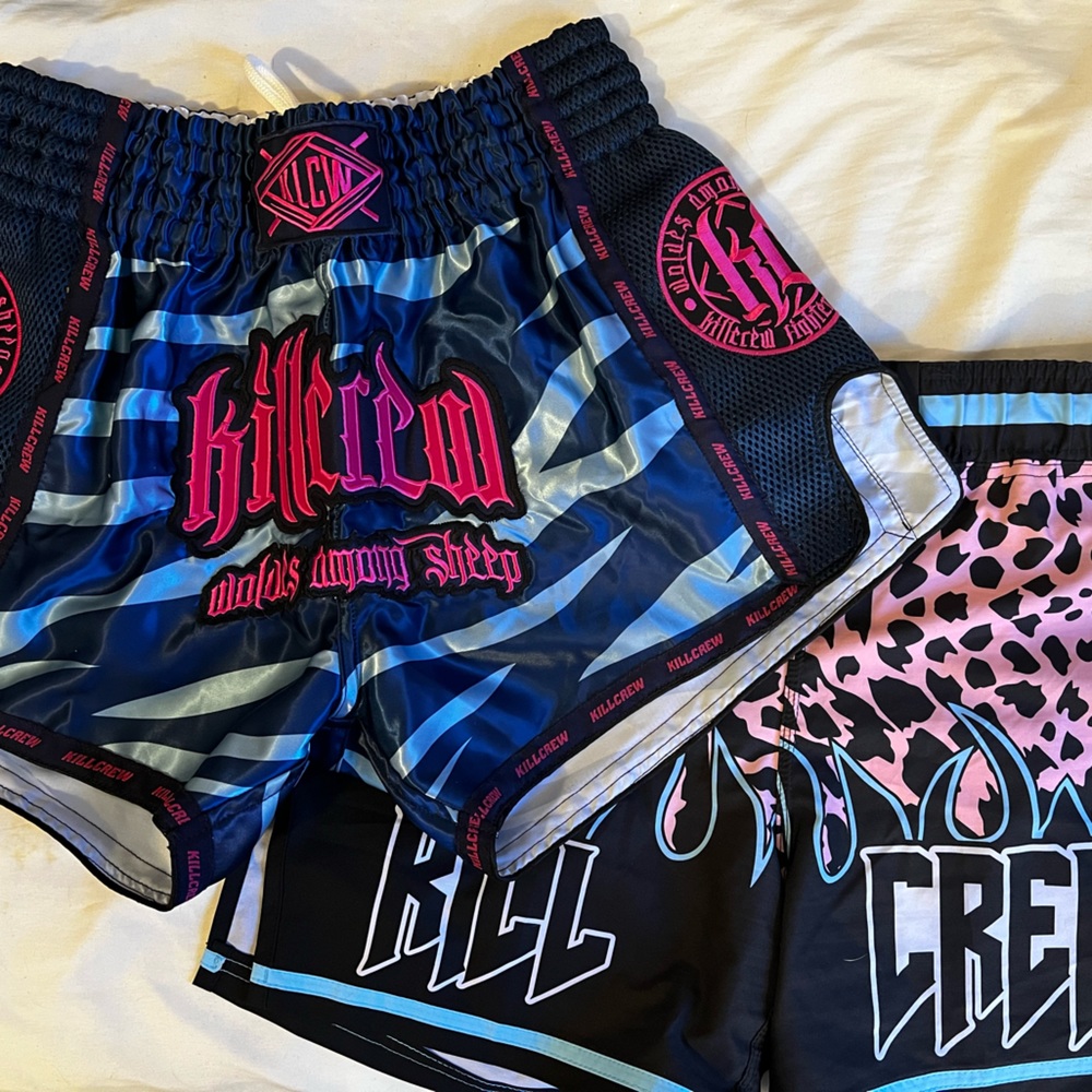 Women’s Thai boxing shorts bundle. Two for the price of one. ✌🏼